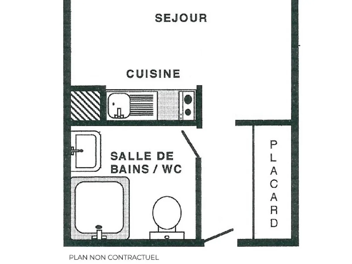 Studio Cosy Pour 2 Personnes, Skis Aux Pieds, Les Menuires - Fr-1-452-121 Saint-Martin-de-Belleville 0*,  France